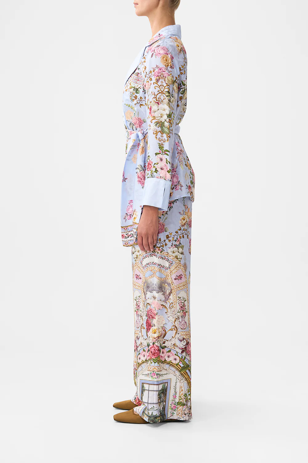 PYJAMA SUIT JACKET TILED IN TIME - Image 4