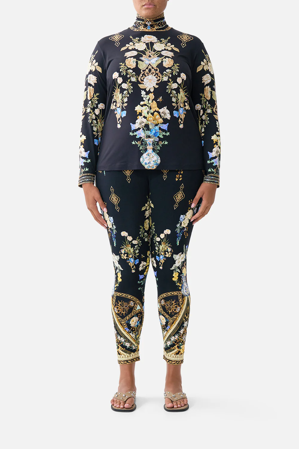 LEGGINGS OTTOMAN ELEGANCE - Image 8