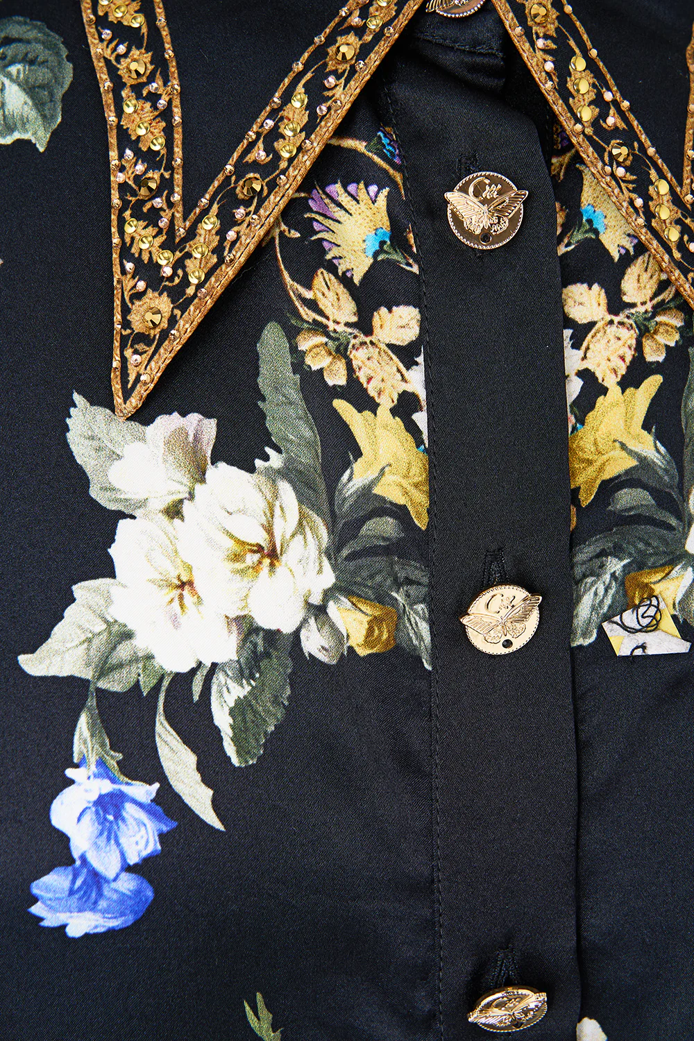 SHIRT DRESS WITH BLOUSON SLEEVE OTTOMAN ELEGANCE - Image 8