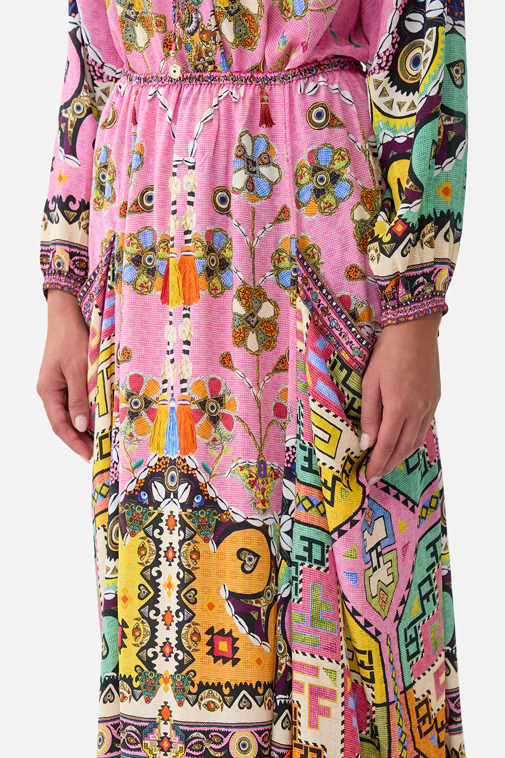 POCKET SKIRT DRESS PATCHWORK PANORAMA - Image 5