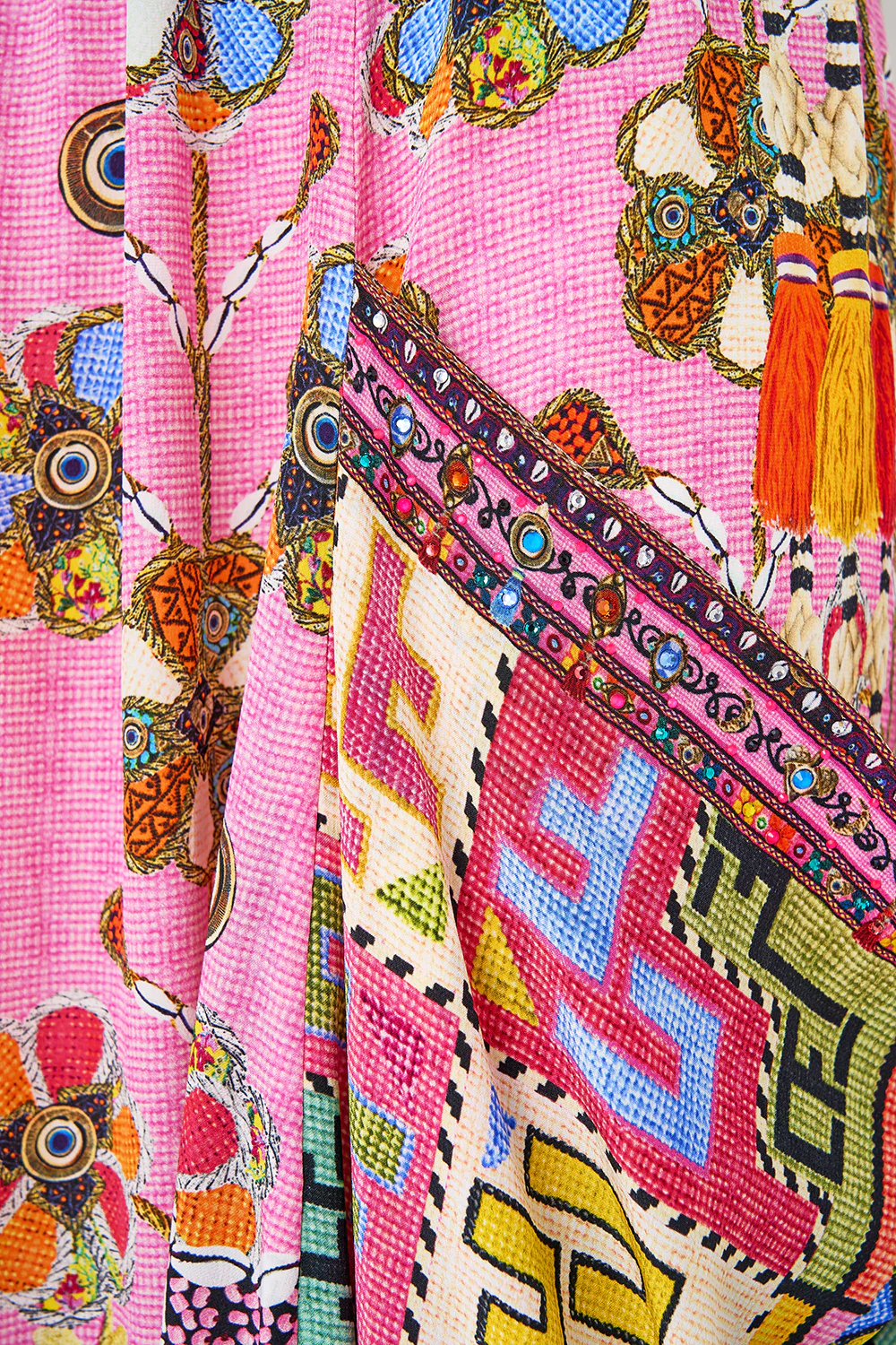 POCKET SKIRT DRESS PATCHWORK PANORAMA - Image 8