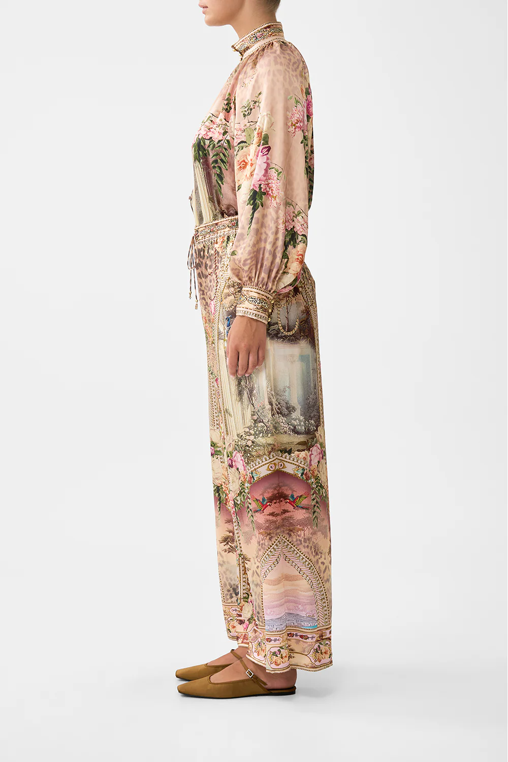 STRAIGHT LEG PANT WATERCOLOUR WONDERLAND - Image 4