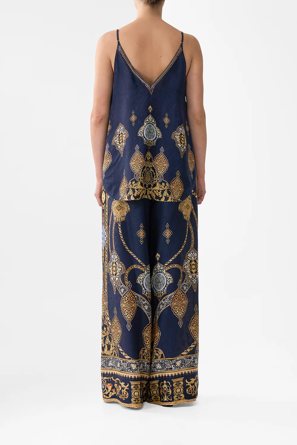 WIDE LEG WAISTED PANT THE IMPERIAL GATE - Image 2