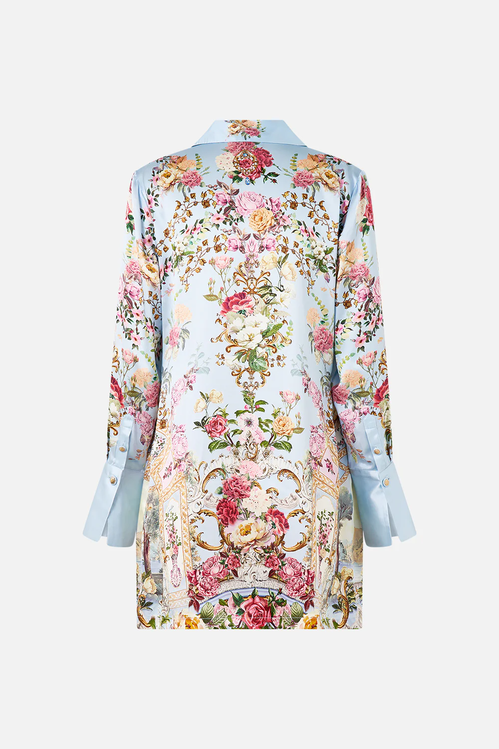 MINI SHIRT DRESS TILED IN TIME - Image 7