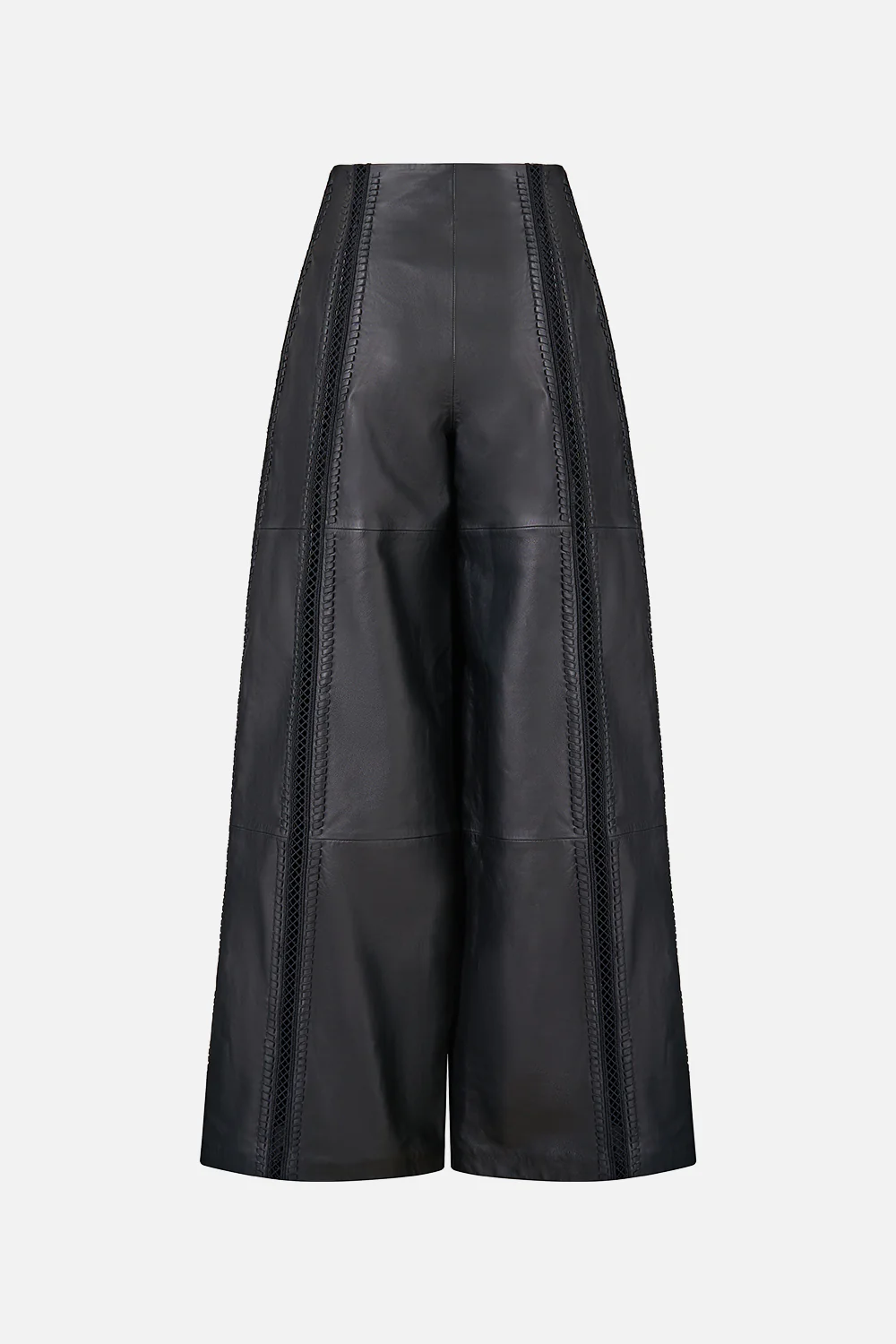 LEATHER WIDE LEG PANT OTTOMAN ELEGANCE - Image 6