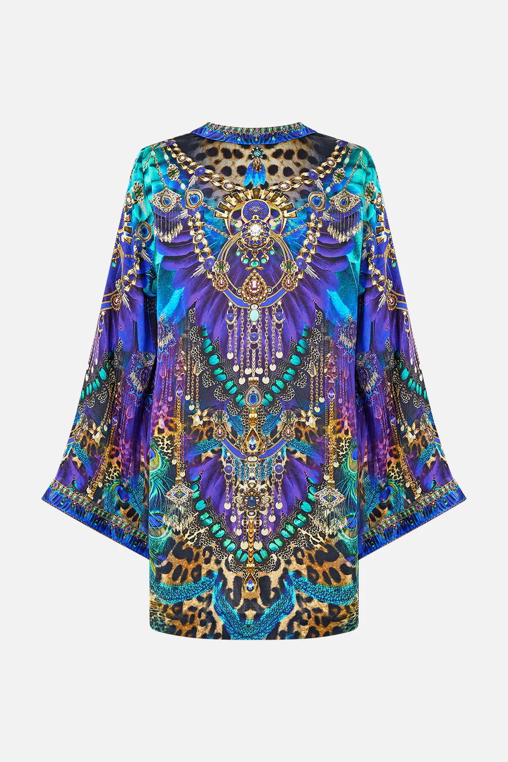 DEEP V NECK HARDWARE SHORT KAFTAN COSMIC ZOOLOGY - Image 6