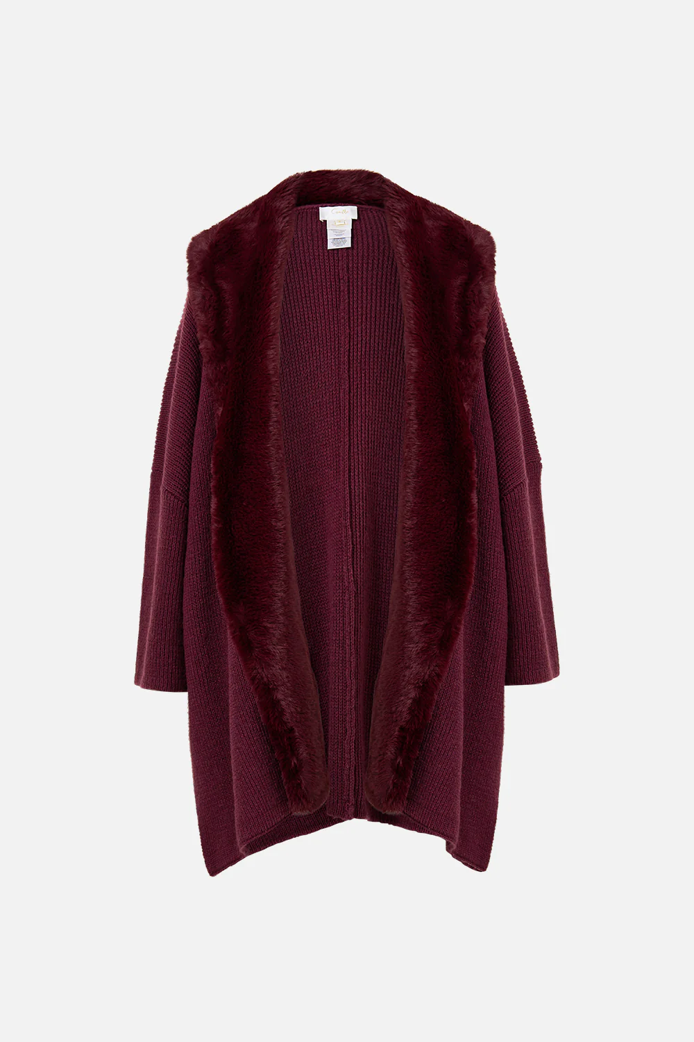 KNIT RELAXED LAYER WITH FAUX FUR IF THESE TILES COULD TALK - Image 3
