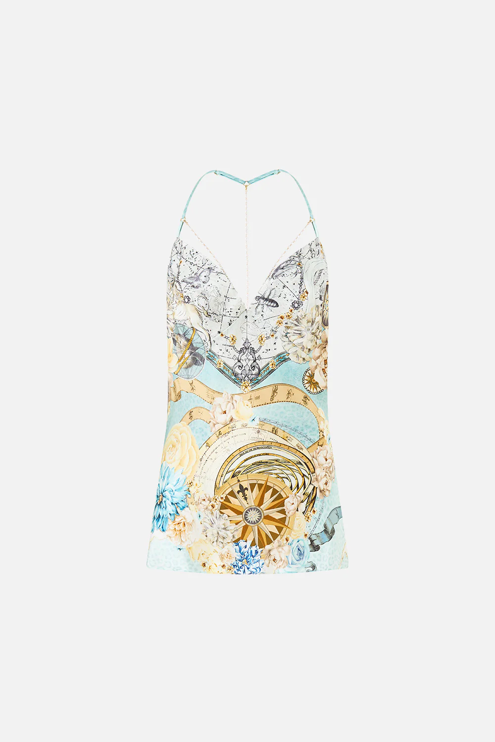 CHAIN DETAIL BIAS CAMI MY LUCKY STARS - Image 3