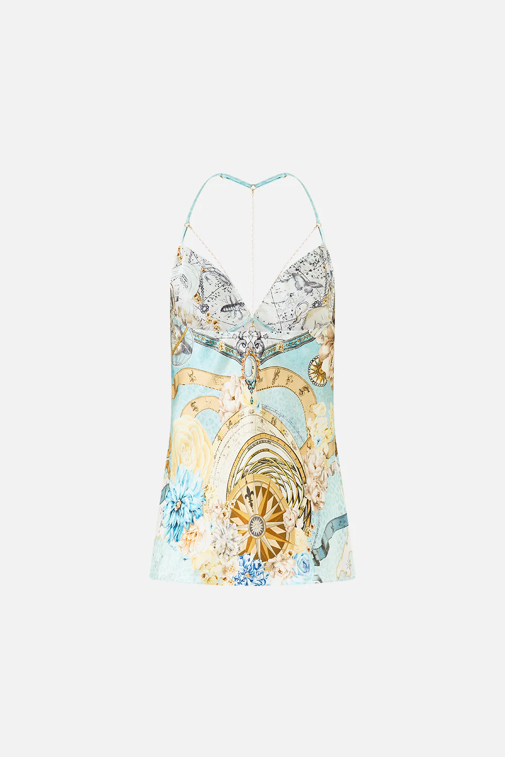 CHAIN DETAIL BIAS CAMI MY LUCKY STARS - Image 6