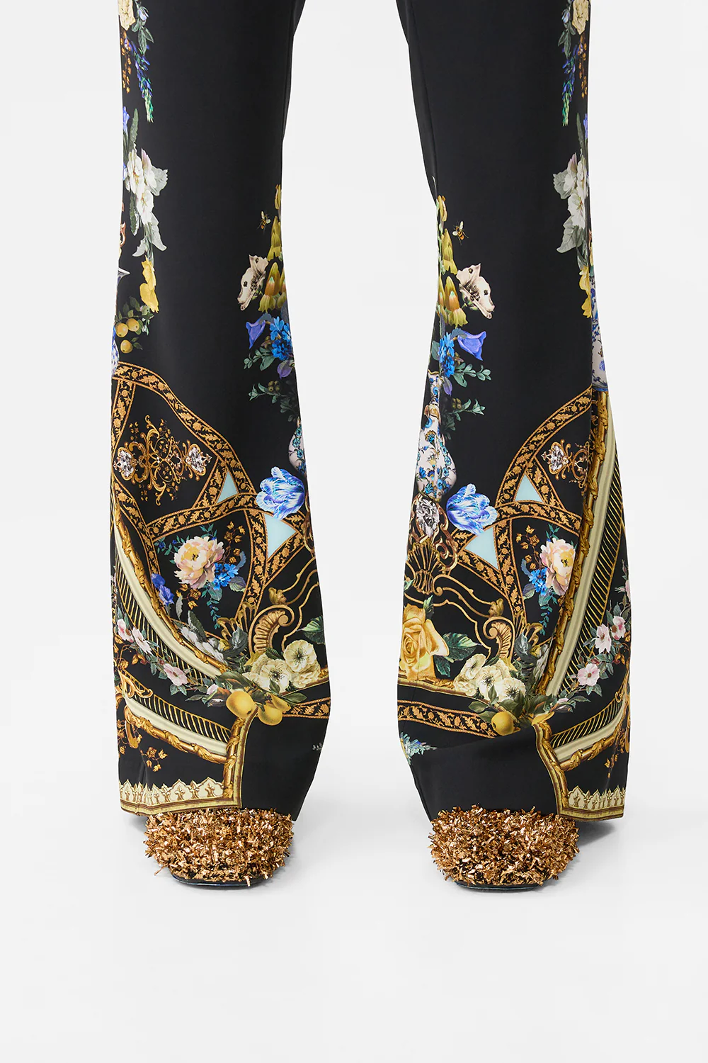 FLARE TROUSER WITH SEAM DETAIL OTTOMAN ELEGANCE - Image 6