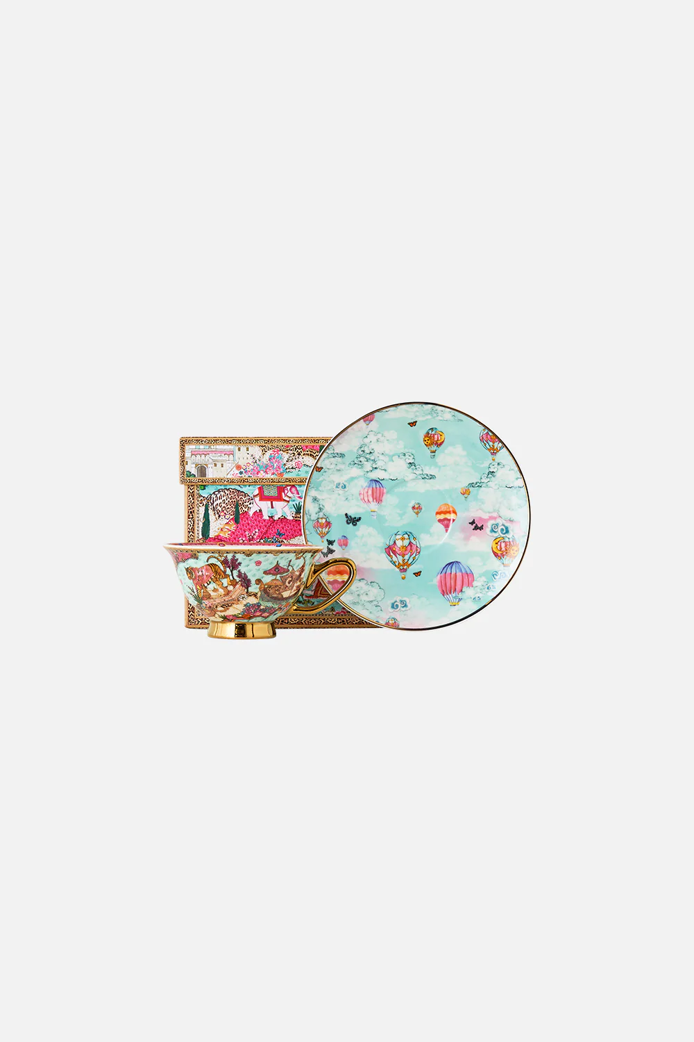 TEA CUP AND SAUCER SET MINIATURE MOMENTS - Image 2