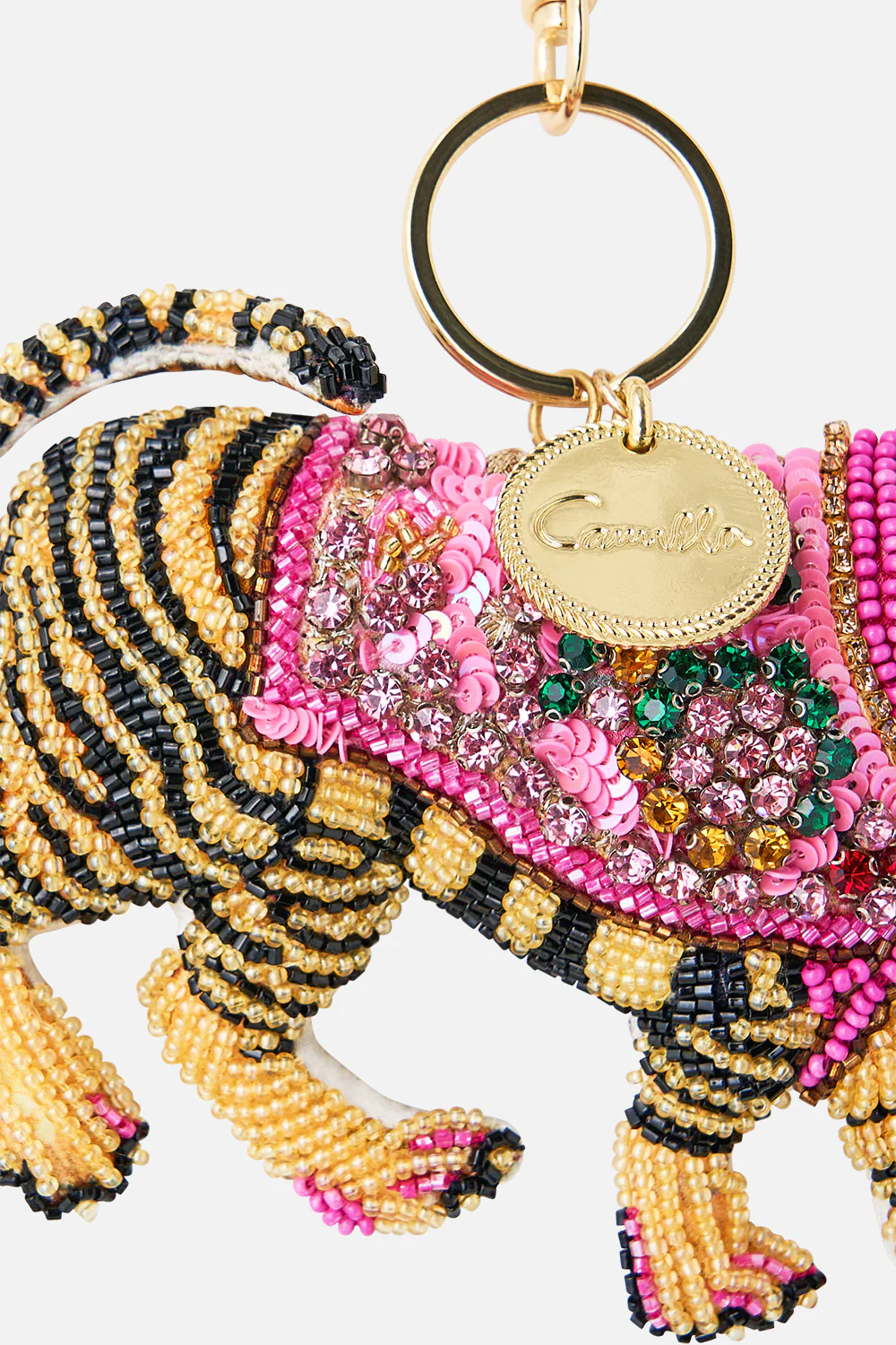 TIGER ANIMAL KEYRING MINIATURE MOMENTS - Image 2