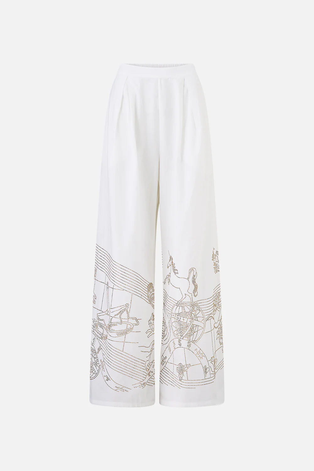 TUCK FRONT PANT HOUSE OF HOROSCOPES - Image 3