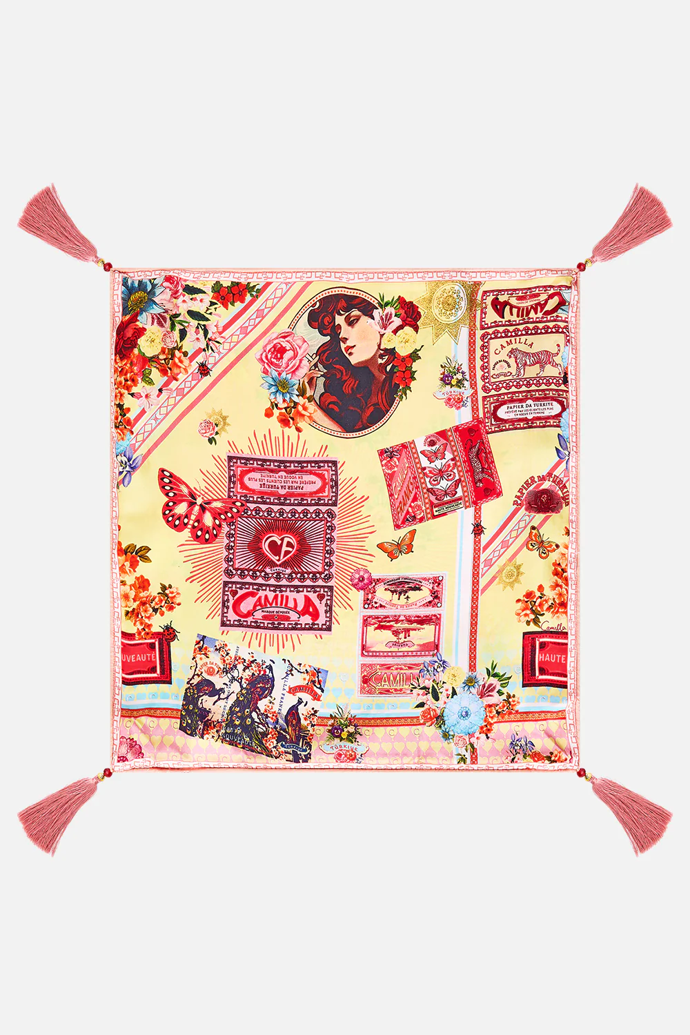 SMALL SQUARE CUSHION ILLUSTRATION NATION - Image 2