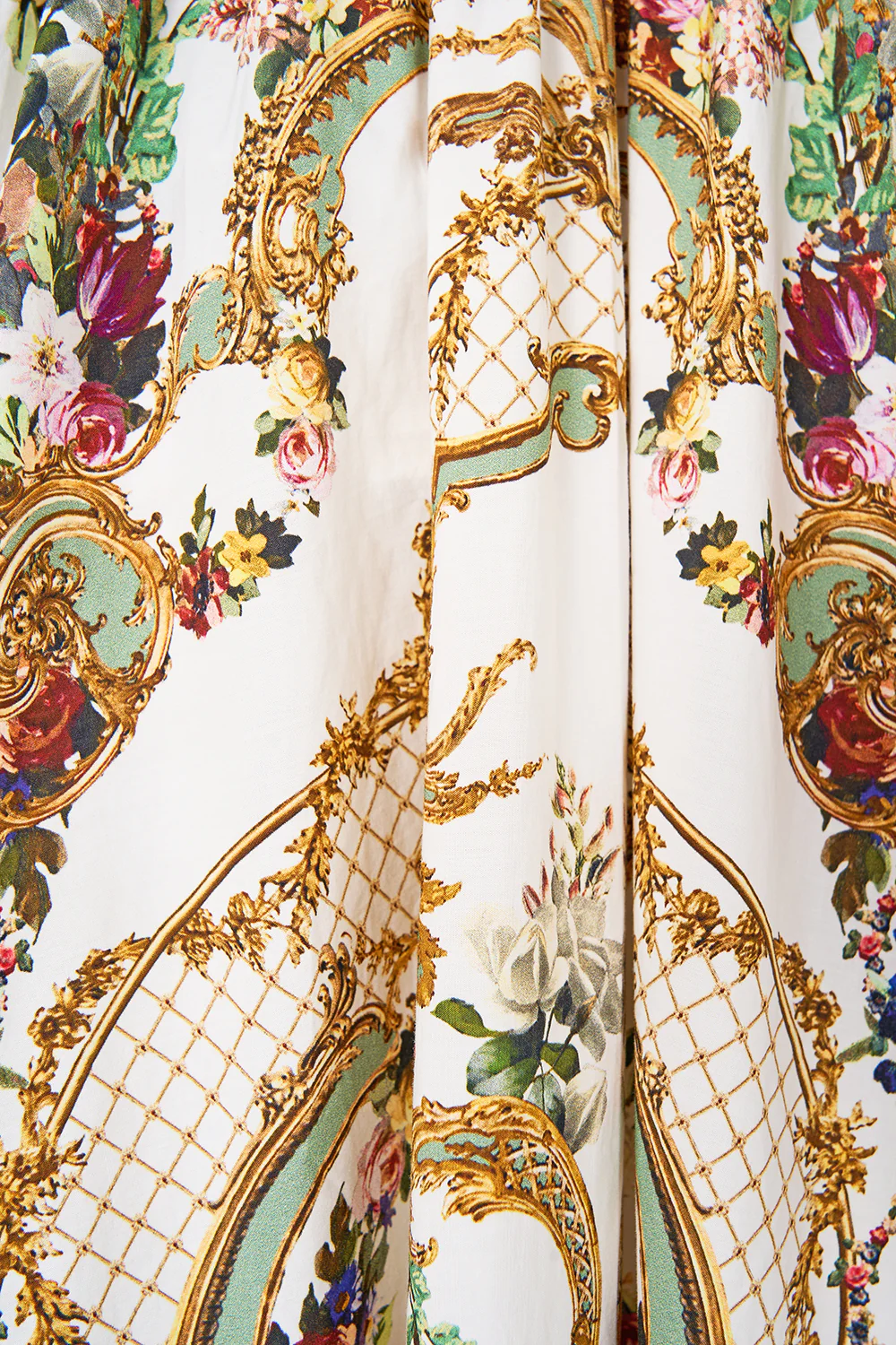 TIERED DRESS WITH NECK FRILL DRESSING ROOM DRAMA - Image 7