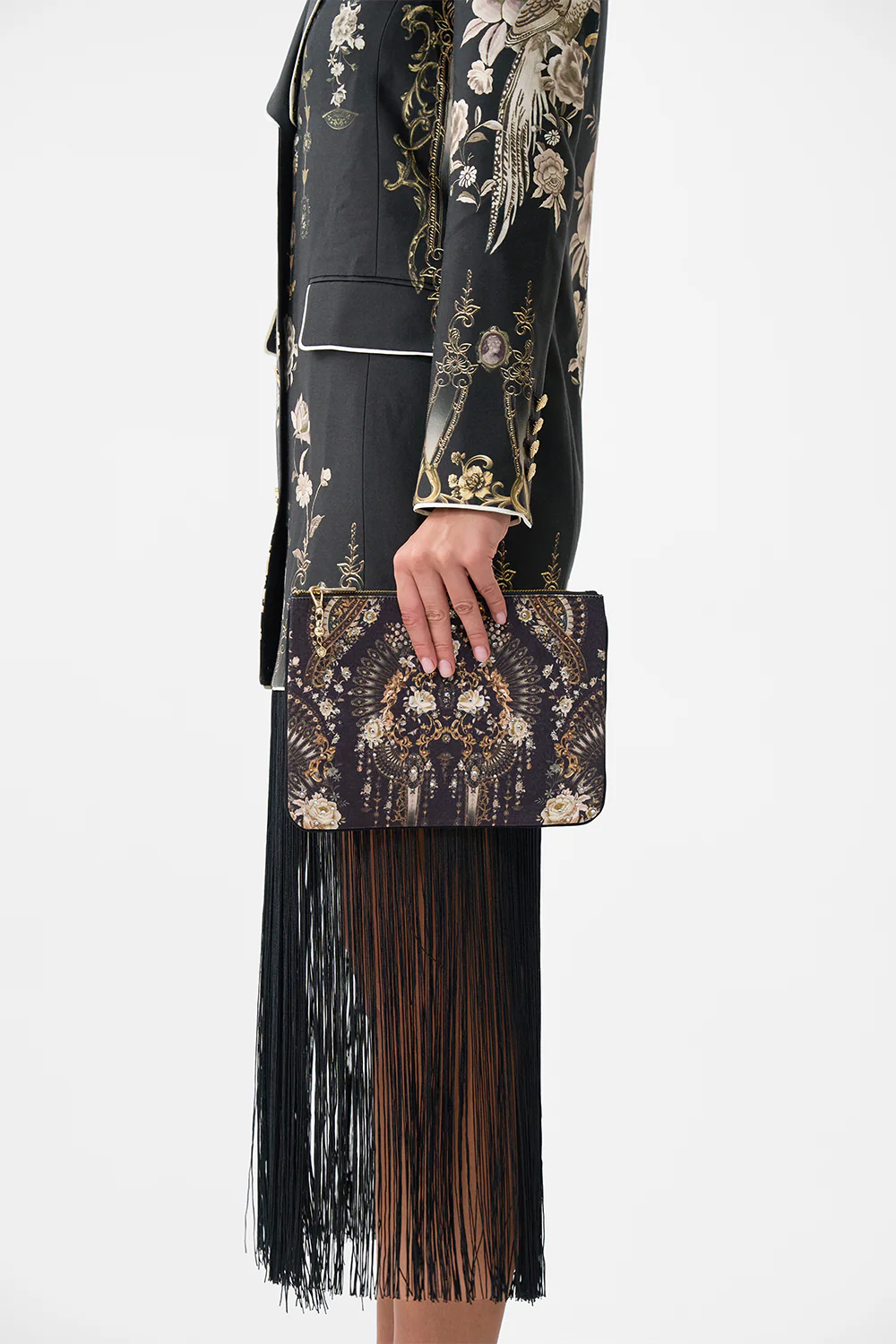 SMALL CANVAS CLUTCH FLAMENCO FOLKLORE - Image 4