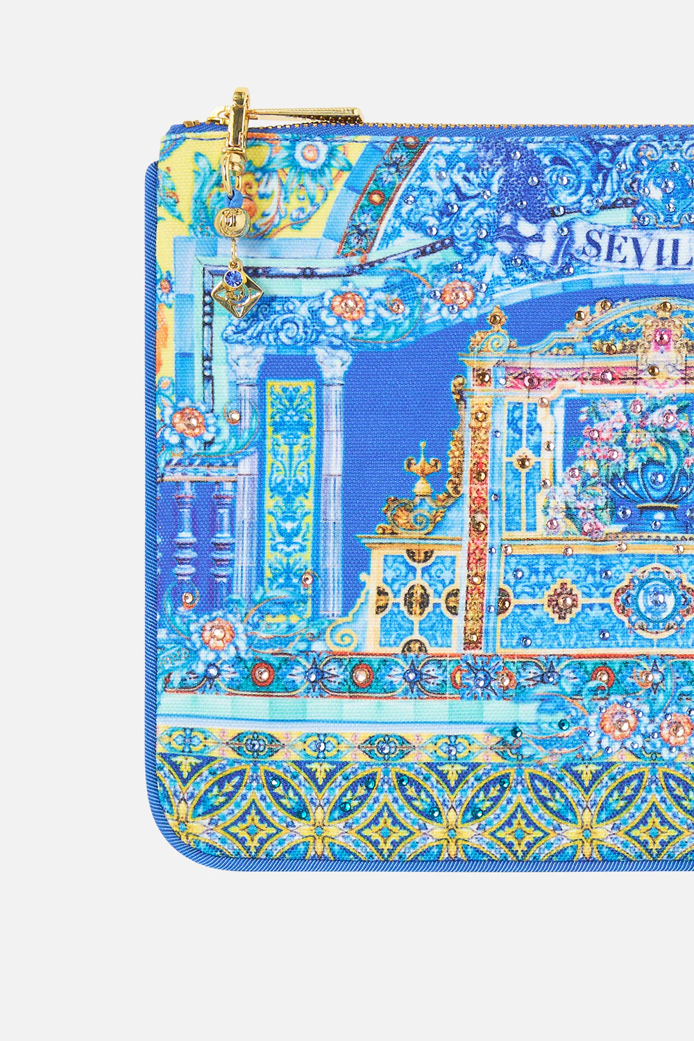 SMALL CANVAS CLUTCH BENEATH THE ANDALUSIAN SUN - Image 3