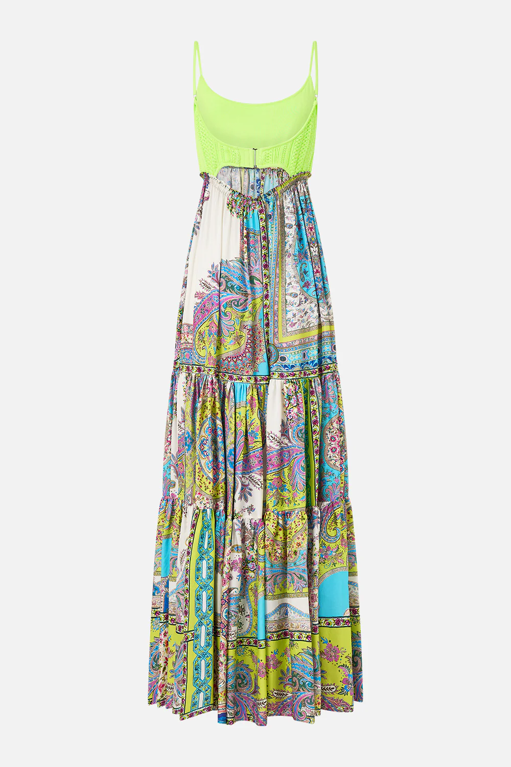 LONG DRESS WITH KNIT FRONT BODICE MAGIC CARPET RIDE - Image 7