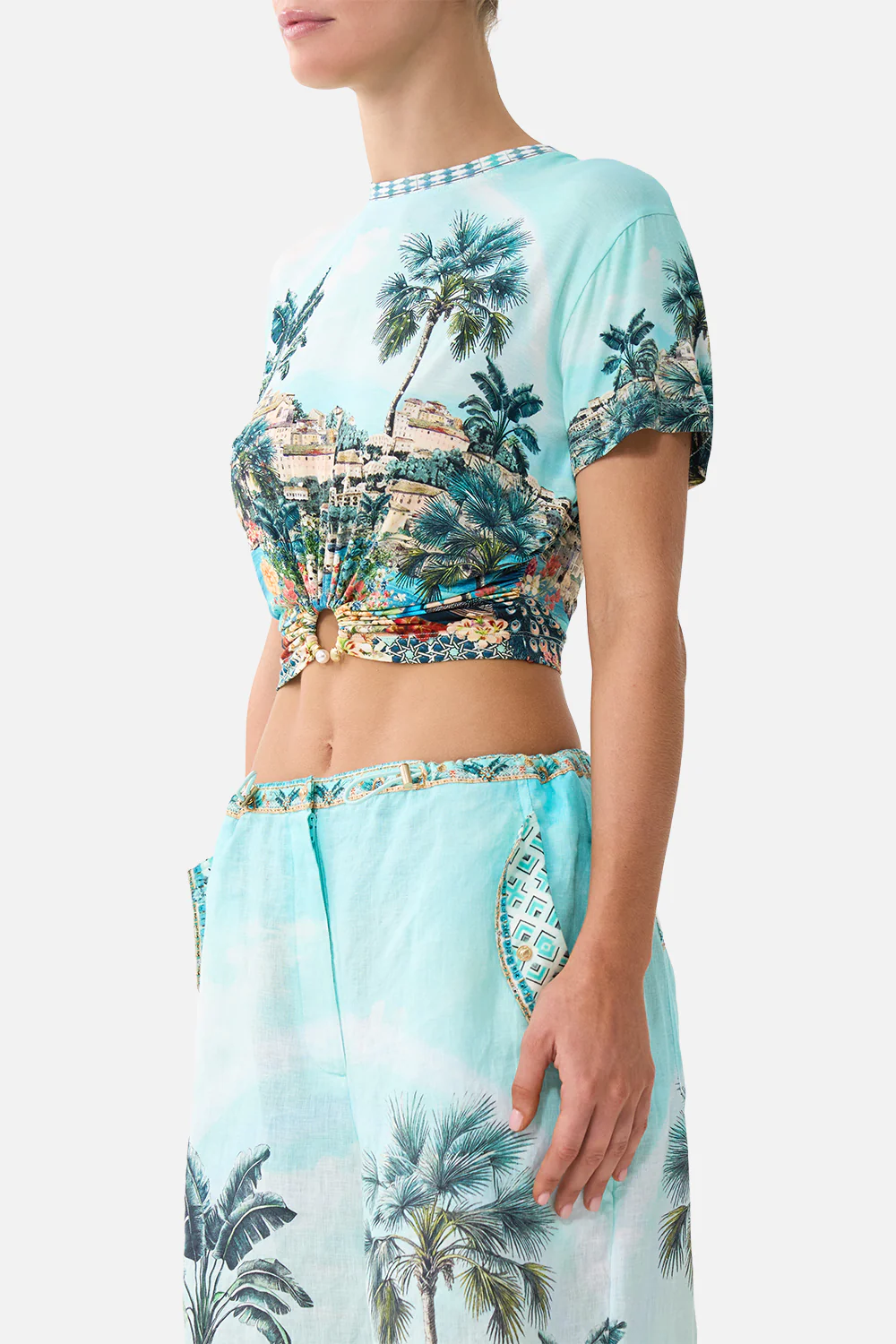 JERSEY T-SHIRT WITH HARDWARE BALEARIC BEBÉ - Image 5