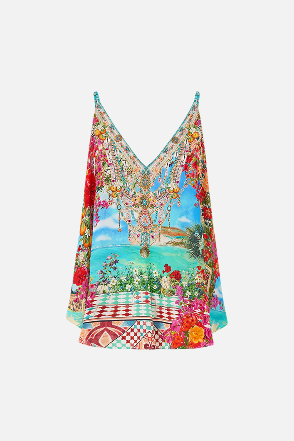 V NECK CAMI MEET ME IN MALLORCA - Image 3