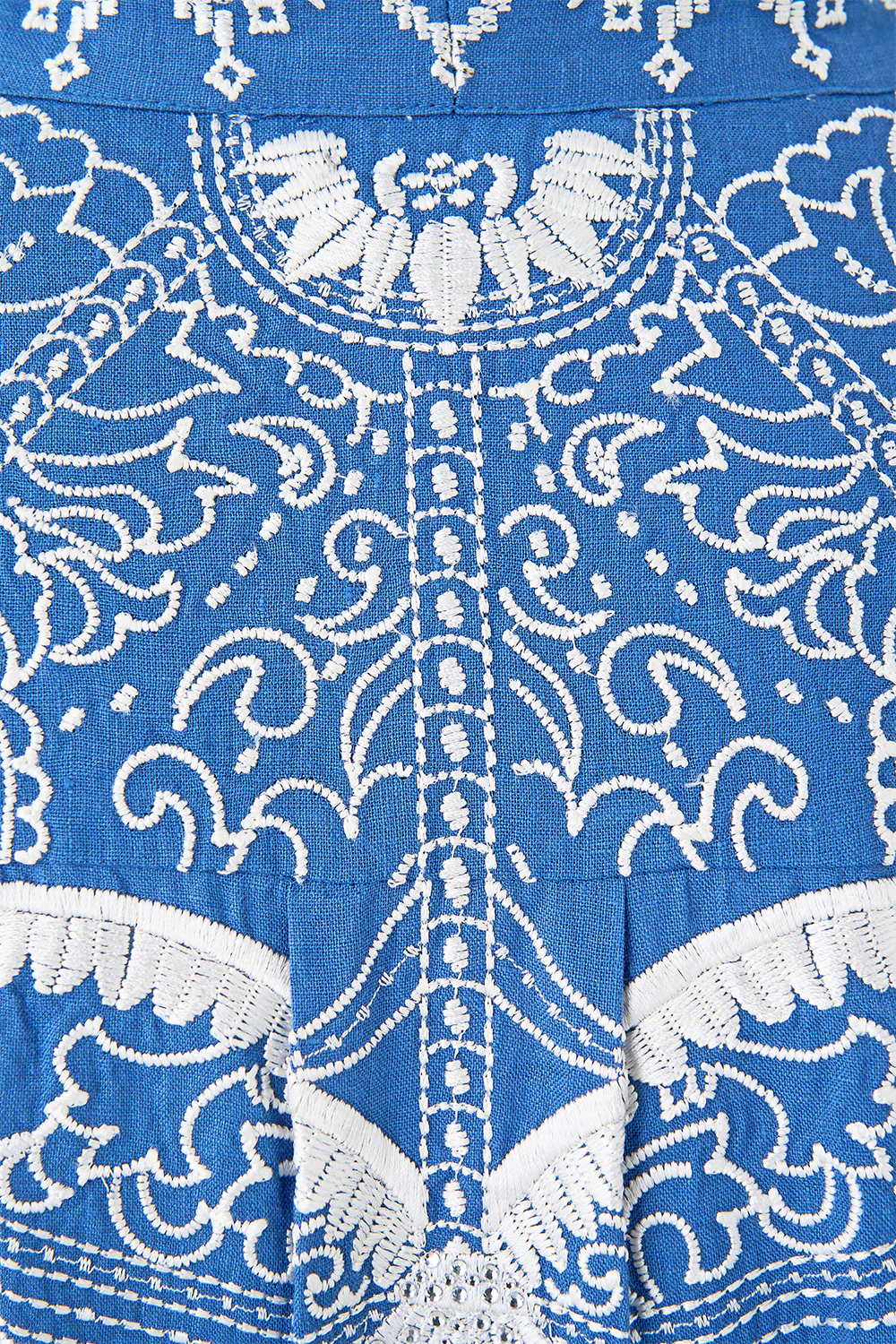 SHORT SLEEVE KAFTAN WITH TIE WAIST DE NADA GRANADA - Image 8