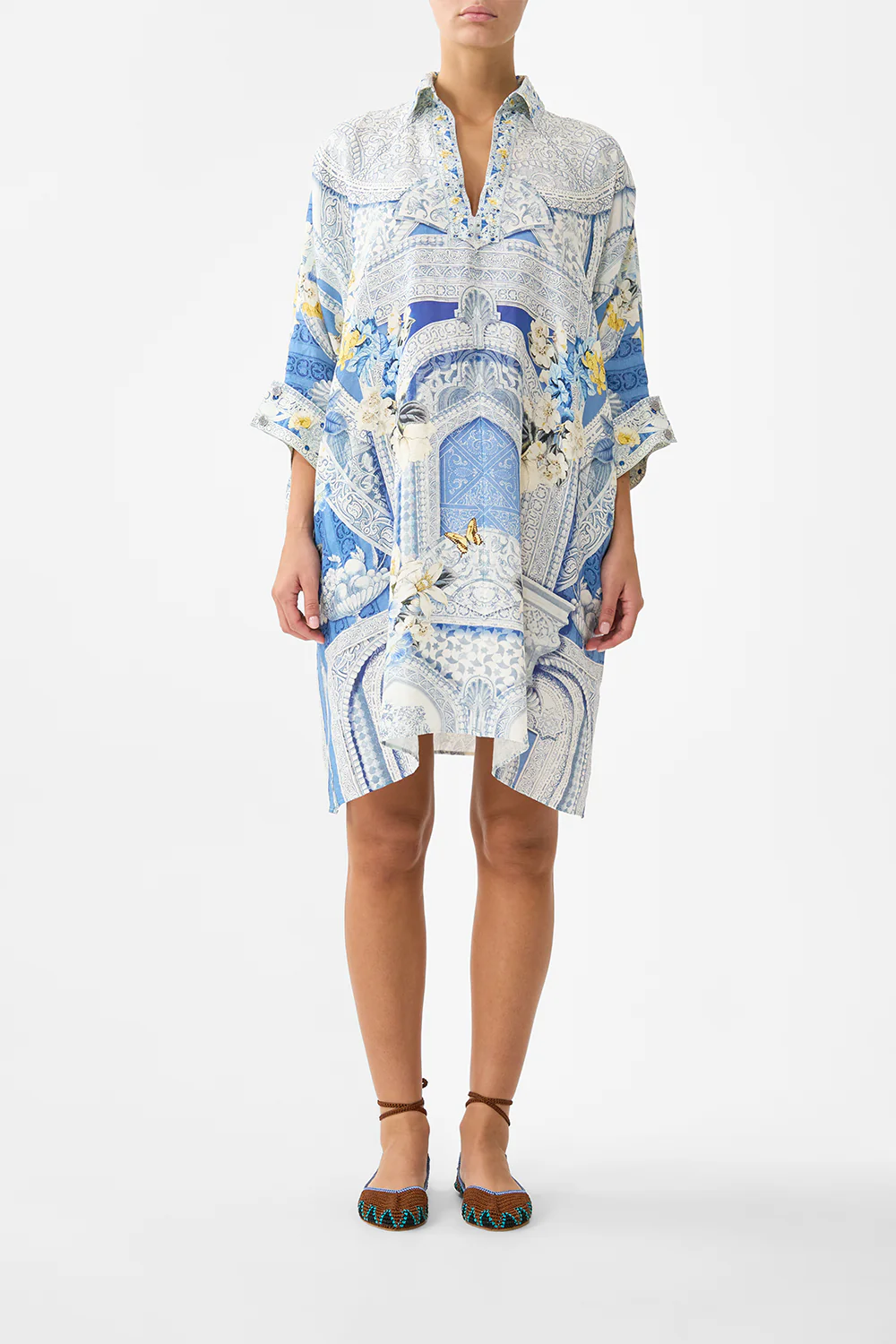 WIDE BODY COLLARED KAFTAN DE NADA GRANADA