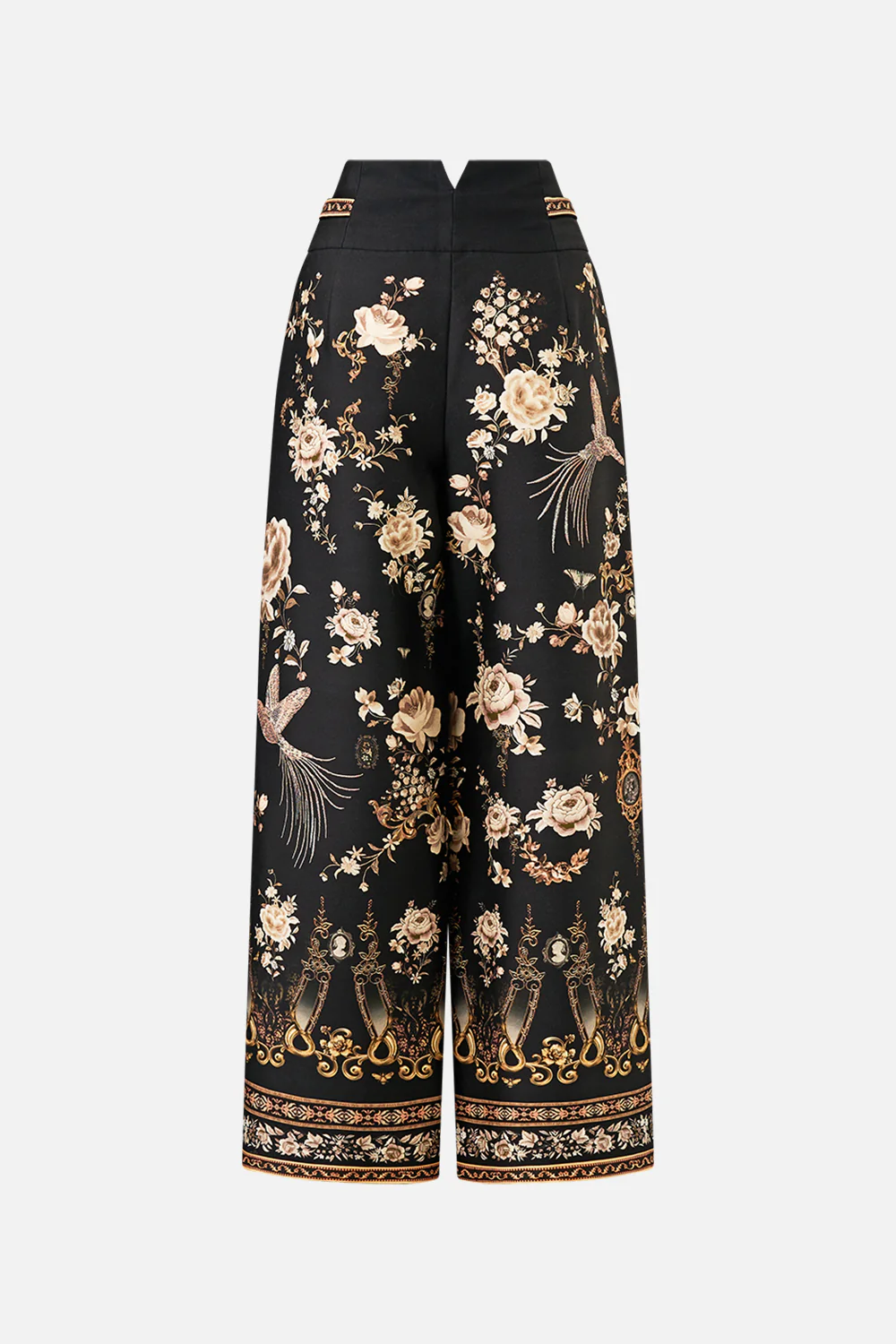 TAILORED PANT WITH WAIST BUTTON DETAIL FLAMENCO FOLKLORE - Image 7