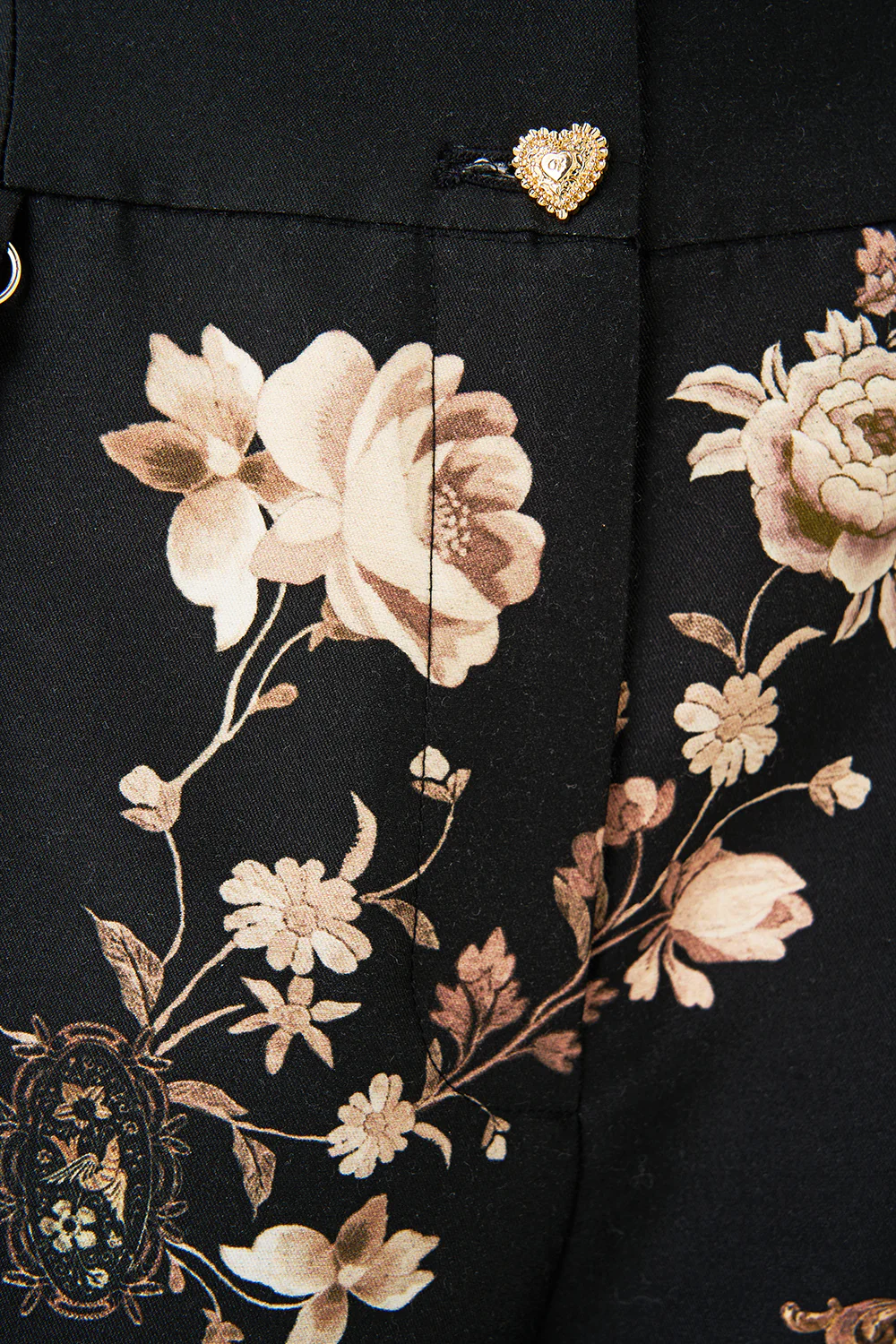 TAILORED PANT WITH WAIST BUTTON DETAIL FLAMENCO FOLKLORE - Image 8