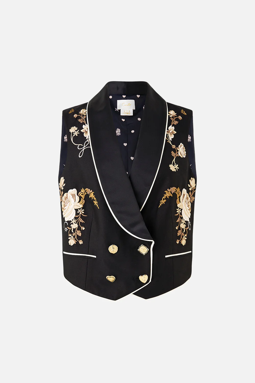WAISTCOAT WITH BUTTON FRONT FLAMENCO FOLKLORE - Image 3
