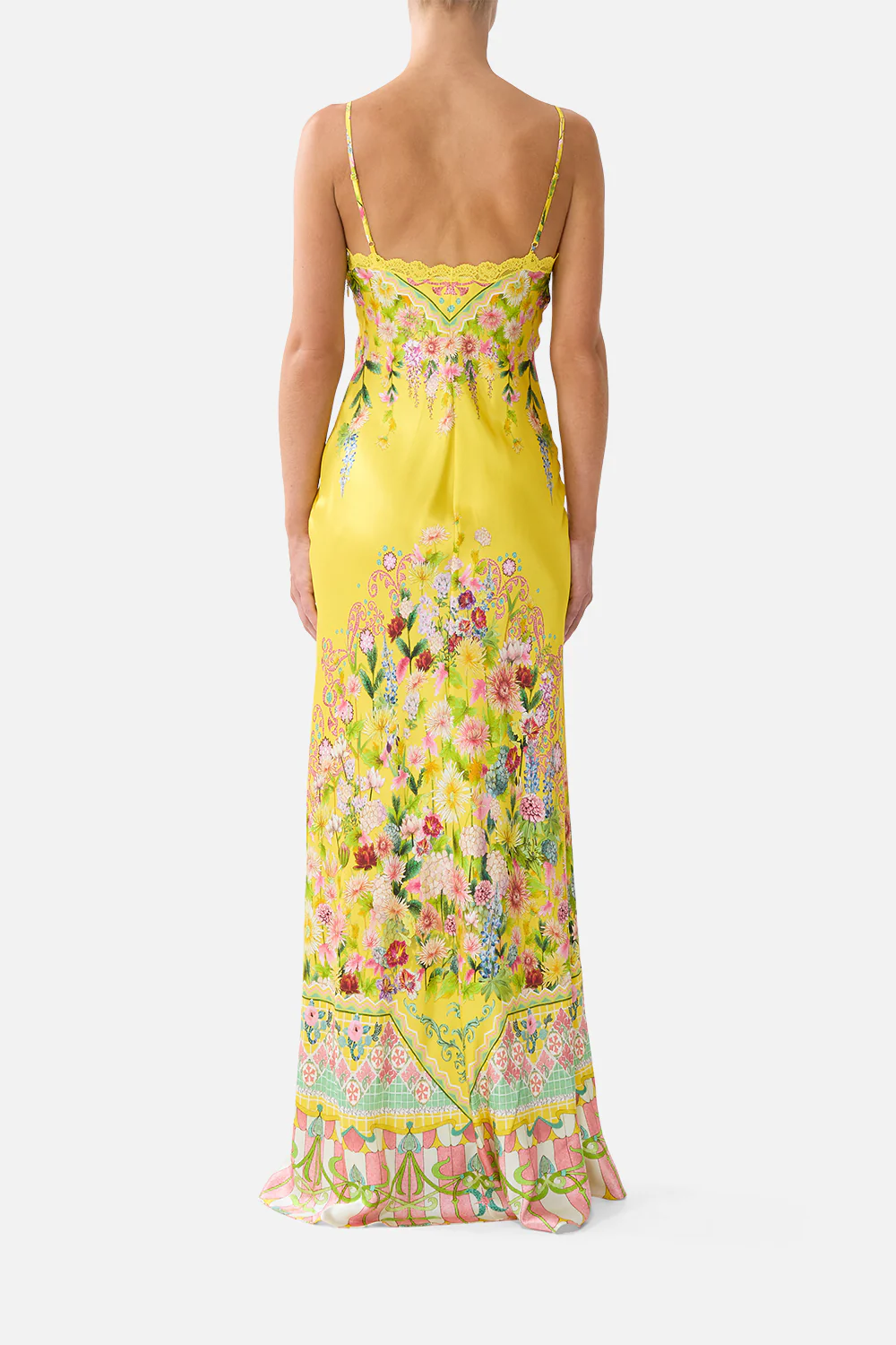 BIAS SLIP DRESS WITH LACE EDGE DETAIL LADY LIMONADA - Image 2