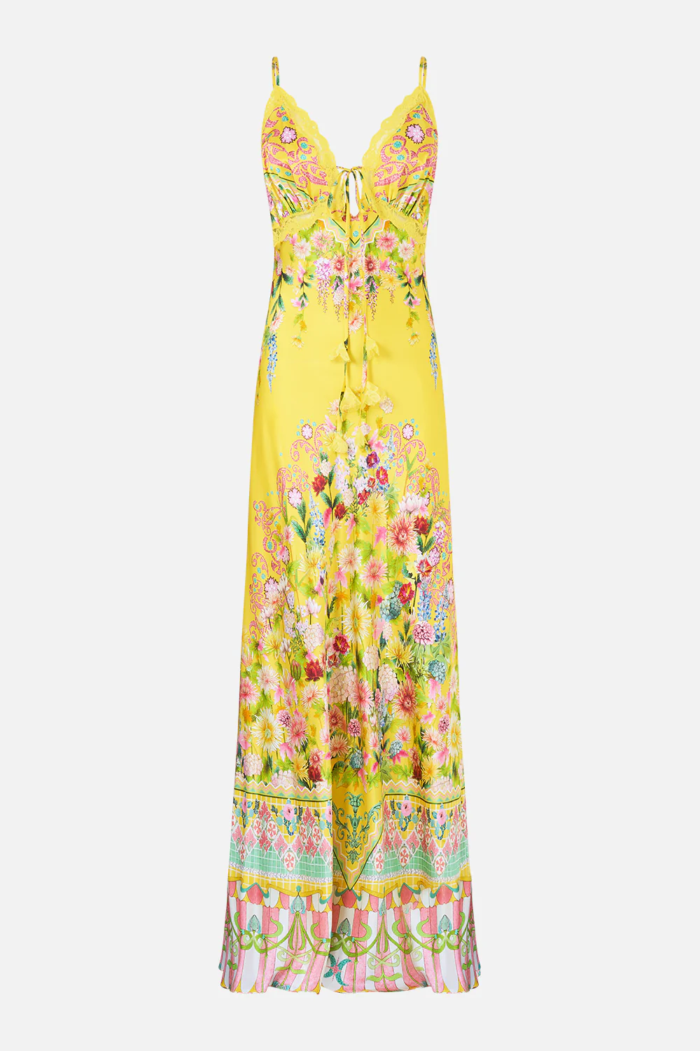 BIAS SLIP DRESS WITH LACE EDGE DETAIL LADY LIMONADA - Image 3
