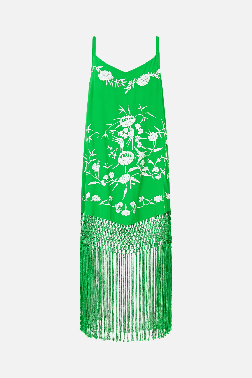 RELAXED MINI DRESS WITH FRINGING SACROMONTE SEÑORITA - Image 3