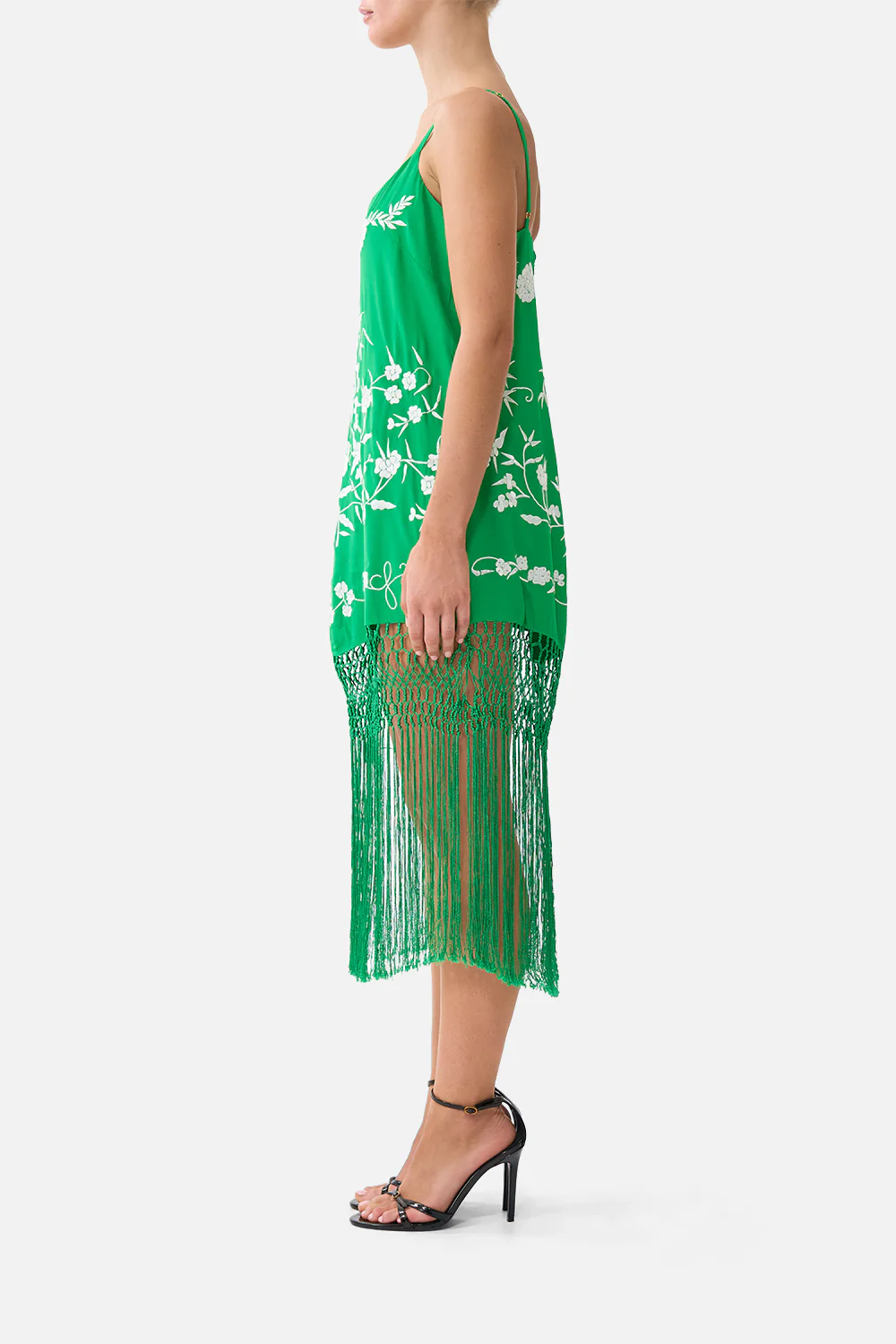 RELAXED MINI DRESS WITH FRINGING SACROMONTE SEÑORITA - Image 4