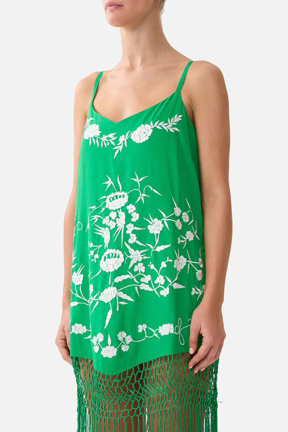 RELAXED MINI DRESS WITH FRINGING SACROMONTE SEÑORITA - Image 5
