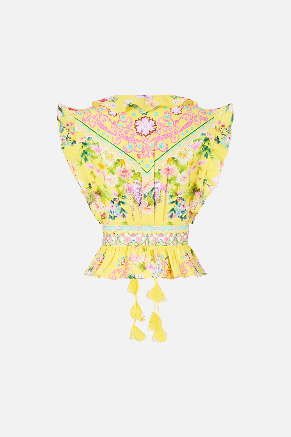 TIE FRONT TOP WITH RUFFLES LADY LIMONADA - Image 6