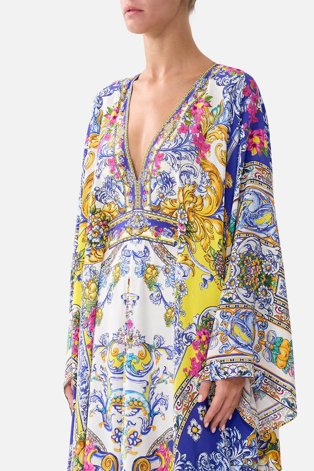 LONG KAFTAN WITH WAIST DETAIL ESPAÑA NIRVANA - Image 5
