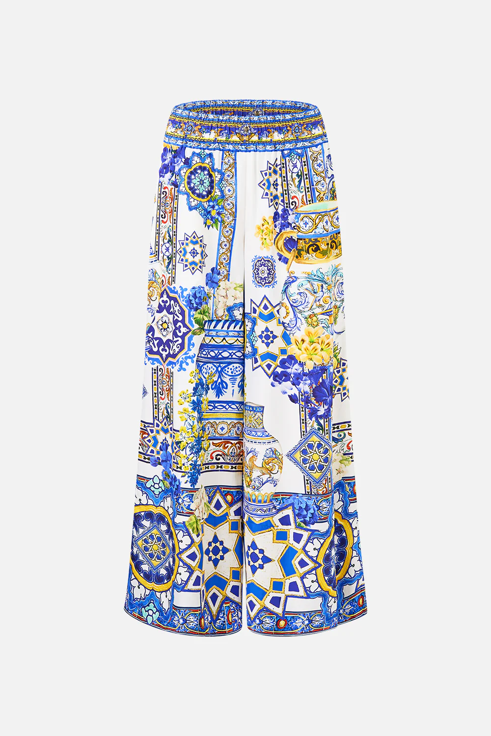 CROPPED WIDE LEG PANEL PANT ESPAÑA NIRVANA - Image 3