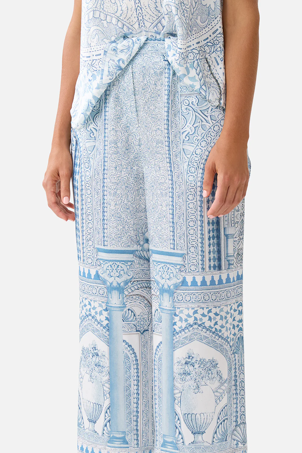 BUTTON FRONT LOUNGE PANT THE HUM OF THE ALHAMBRA - Image 5