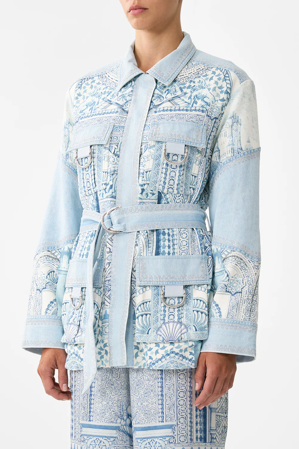 PATCH POCKET JACKET THE HUM OF THE ALHAMBRA - Image 5