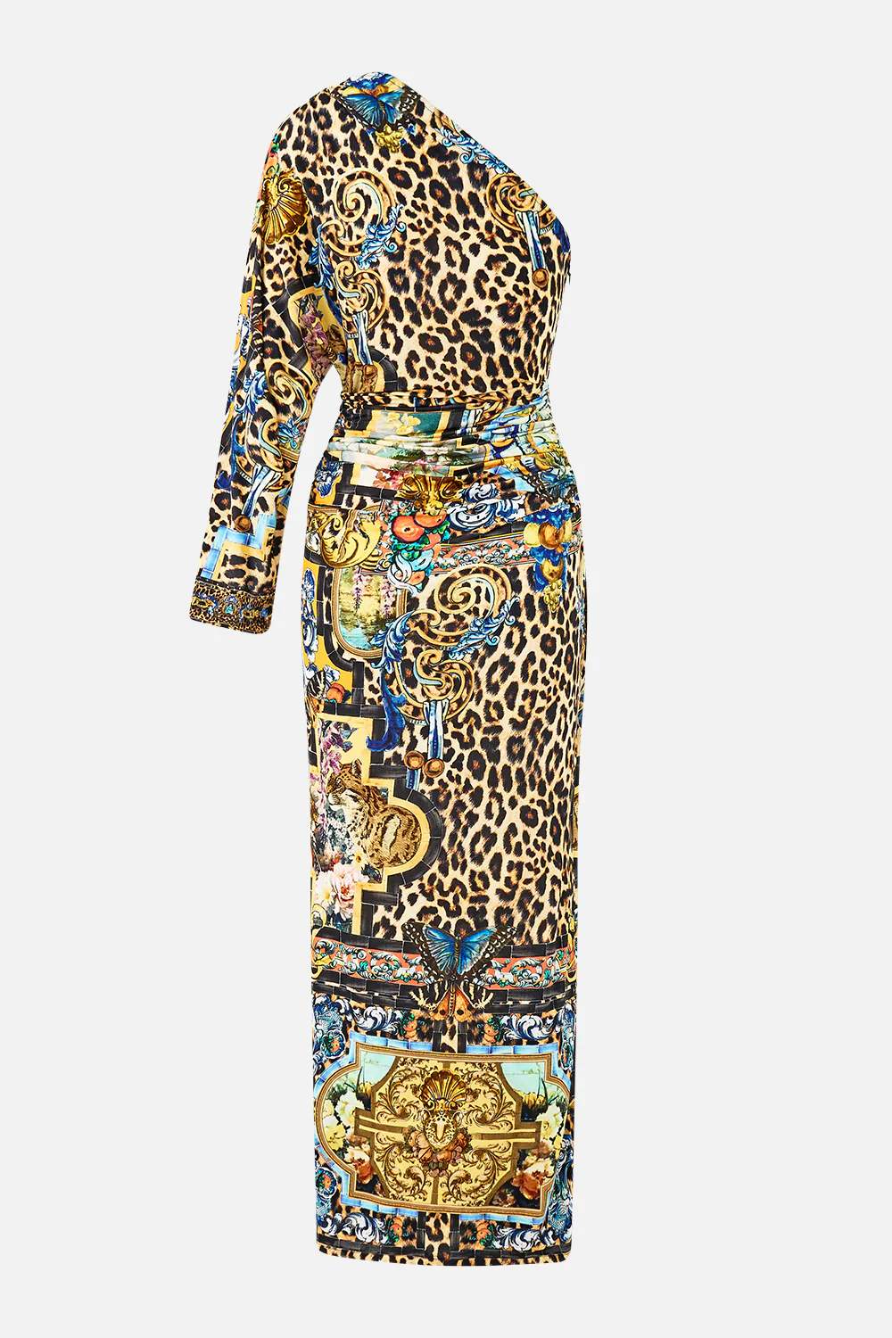 ONE SHOULDER JERSEY DRESS SEVILLIAN STYLE - Image 7