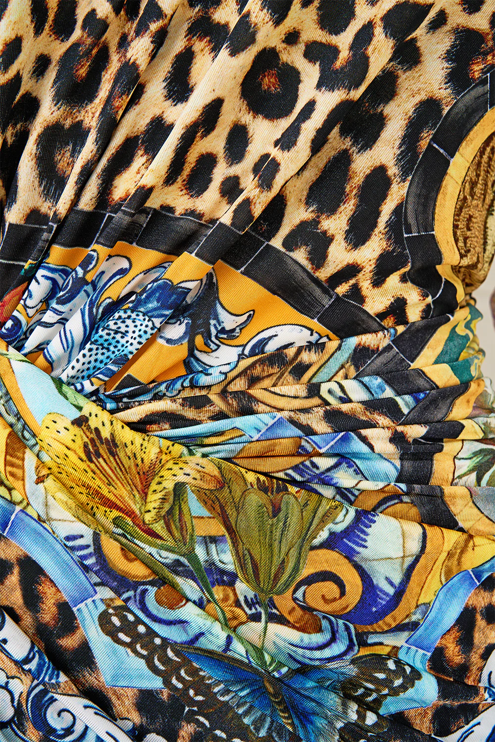 ONE SHOULDER JERSEY DRESS SEVILLIAN STYLE - Image 8