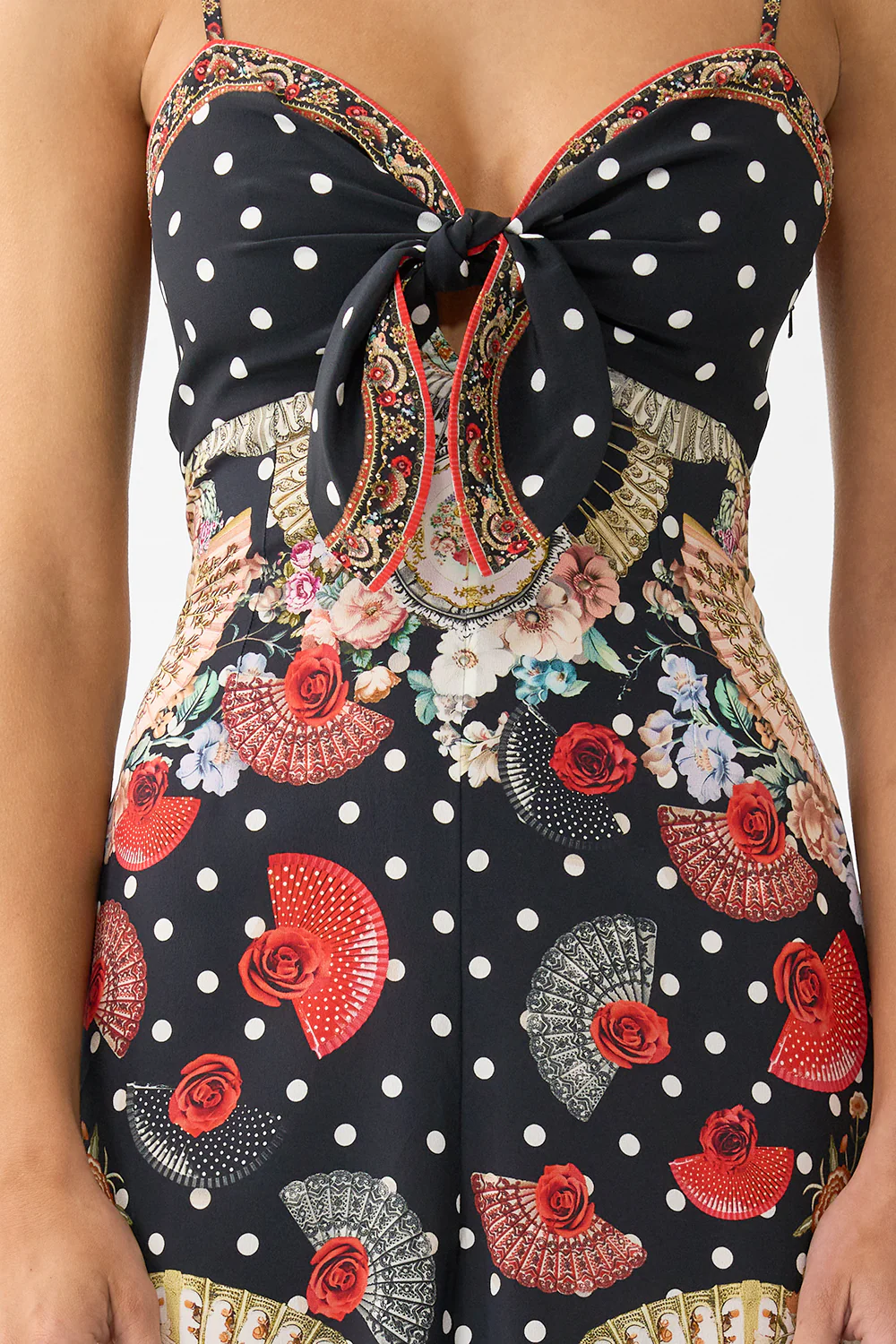 TIE FRONT JUMPSUIT DAUGHTERS OF DUENDE - Image 6