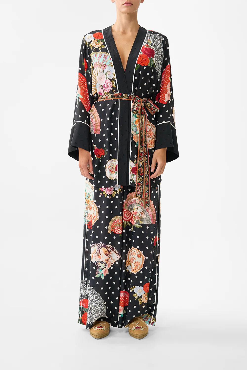 SHORT KIMONO WRAP DAUGHTERS OF DUENDE