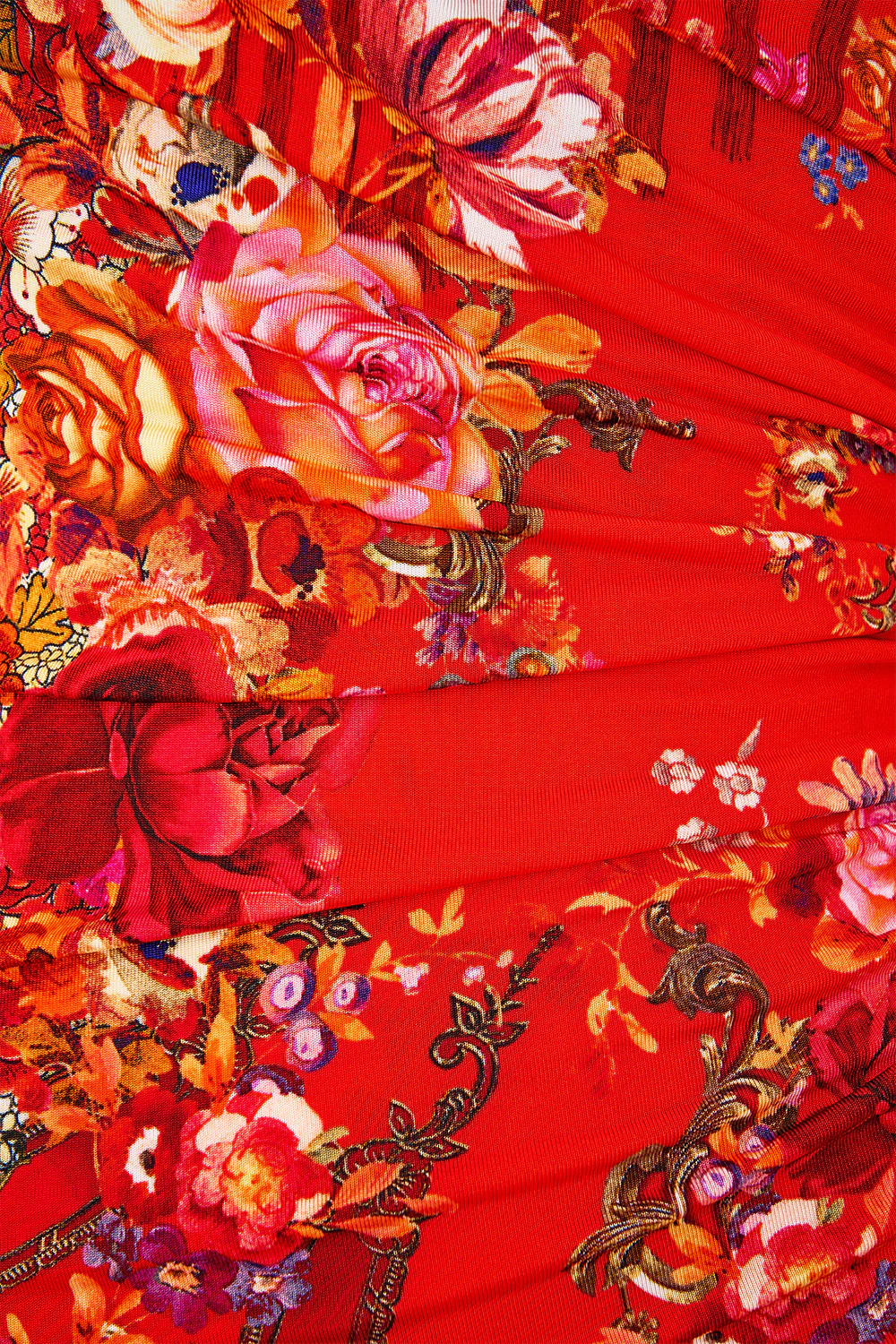 GATHERED JERSEY ONE SHOULDER DRESS OLÉ OLÉ - Image 8