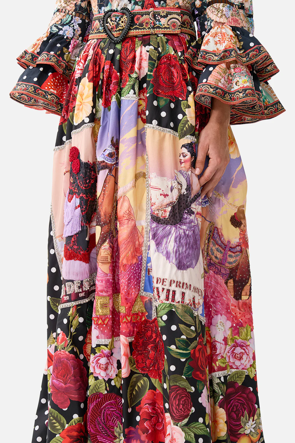 BELTED MAXI SKIRT DAUGHTERS OF DUENDE - Image 5