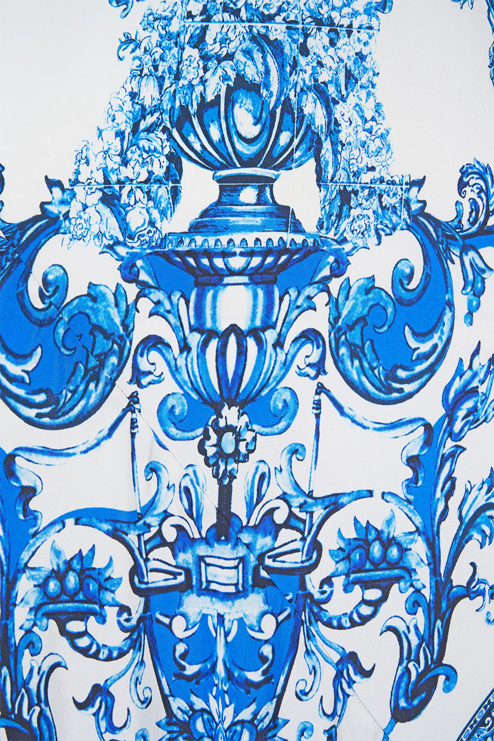 BIAS SLIP DRESS WITH FRILL HEM A TILED WONDERLAND - Image 7