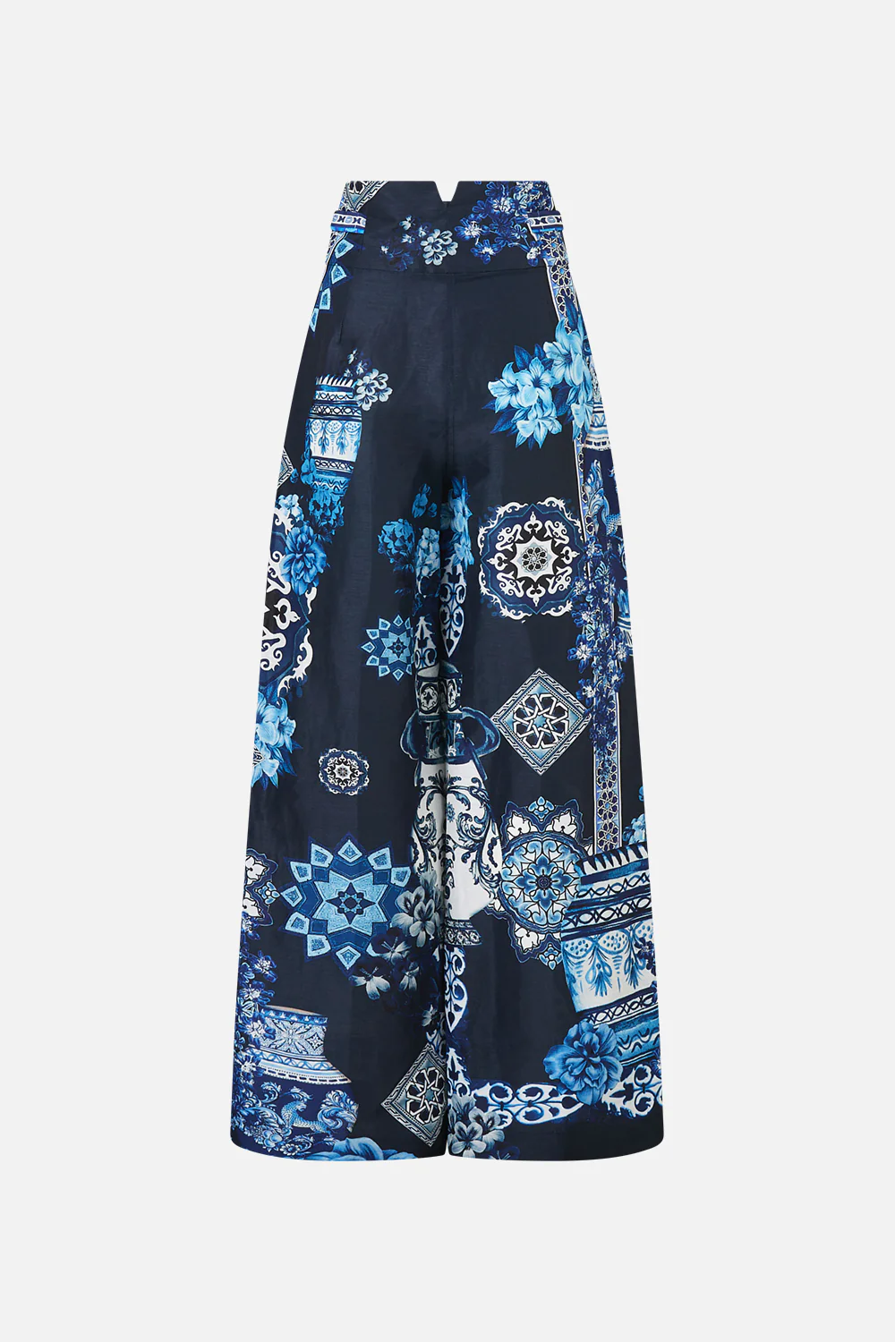 TAILORED PANT WITH WAIST BUTTON DETAIL A TILED WONDERLAND - Image 7