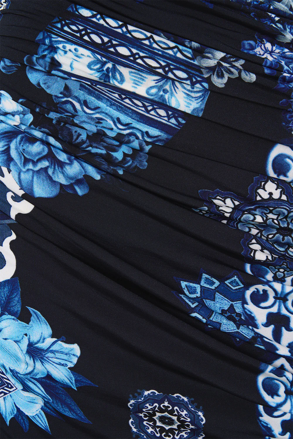 ONE SHOULDER JERSEY CUT OUT DRESS A TILED WONDERLAND - Image 9