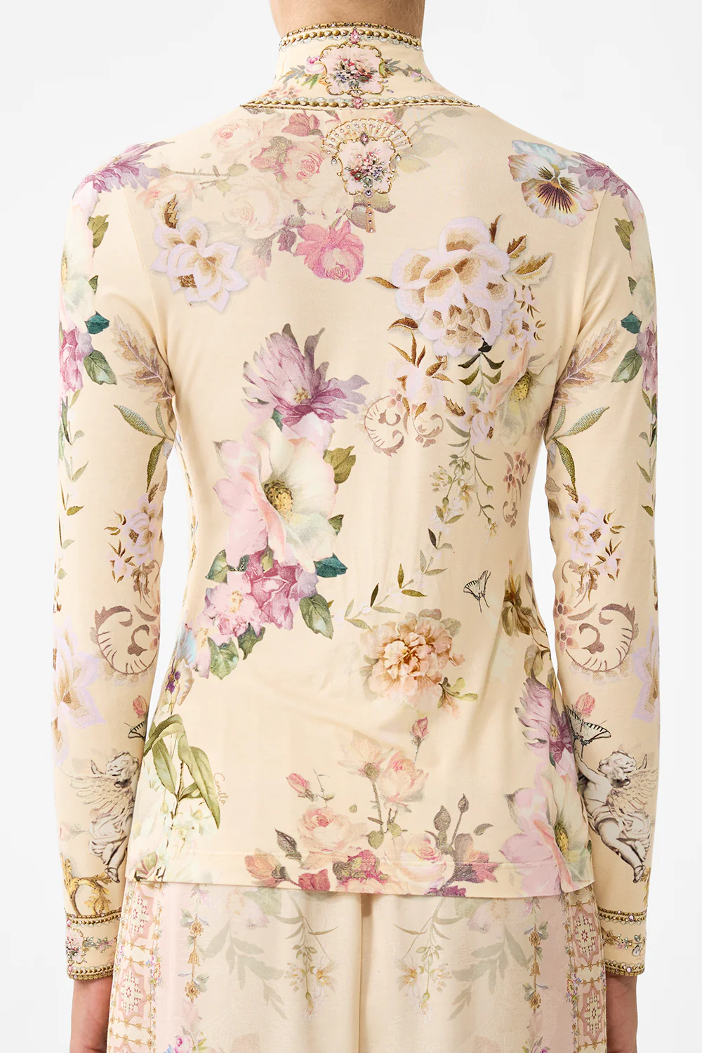 JERSEY TURTLENECK ADORNED IN ARANJUEZ - Image 6