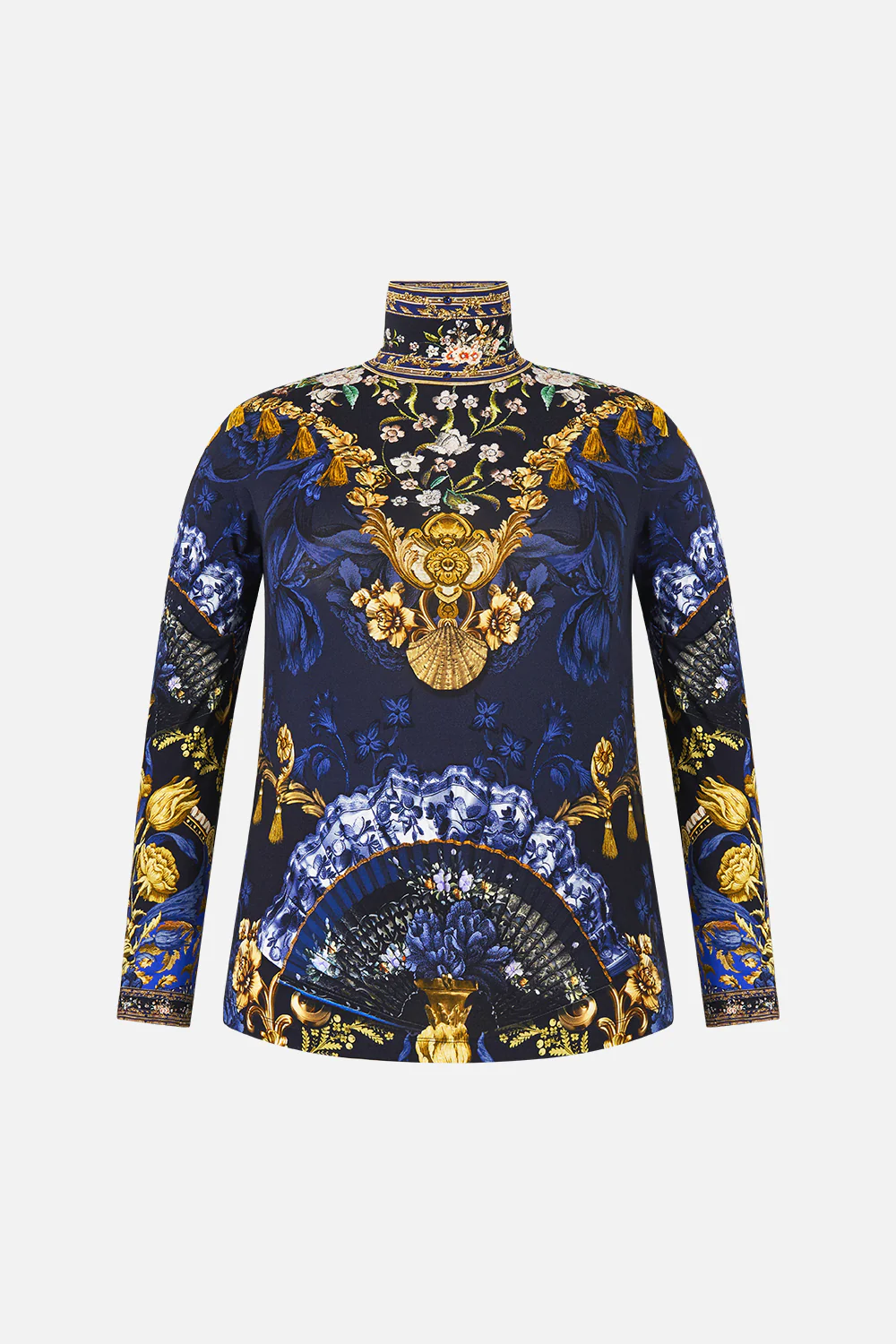JERSEY TURTLENECK NOTES FROM THE BLUE ROOM - Image 8
